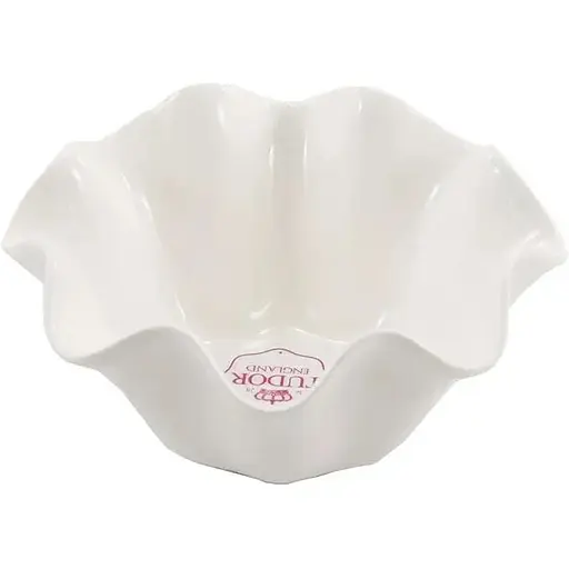 Салатник Tudor фарфоровый круглый белый 12 см (TU0045-1)