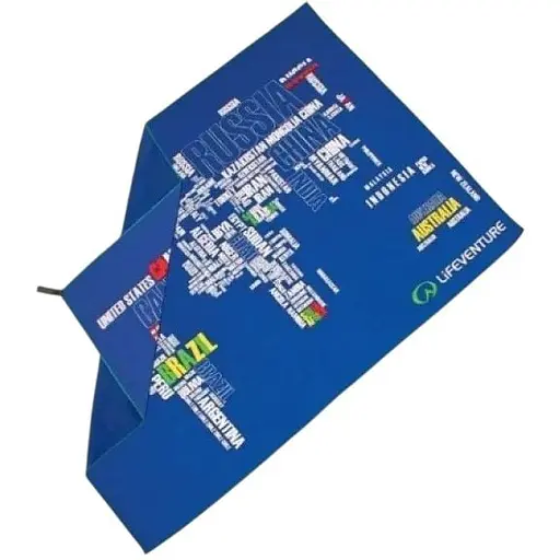 Полотенце Lifeventure Soft Fibre Printed Words Giant (1012-63065)