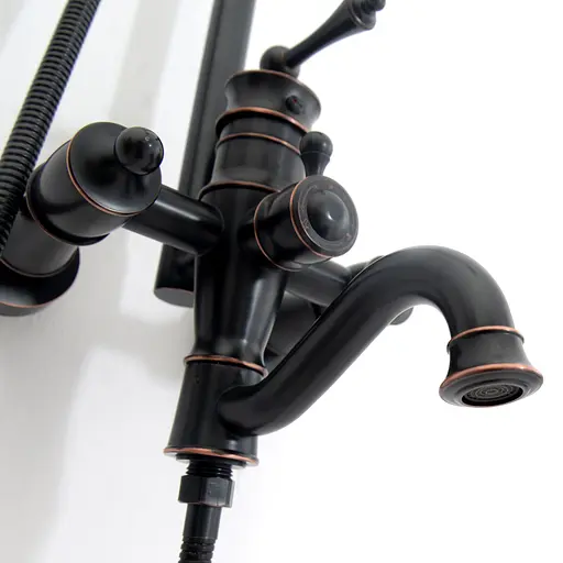 Душова система Rea Vintage чорний REA-P2367, Чорний - фото 9