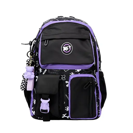 Рюкзак шкільний YES Purple Game TS-43 - фото 3