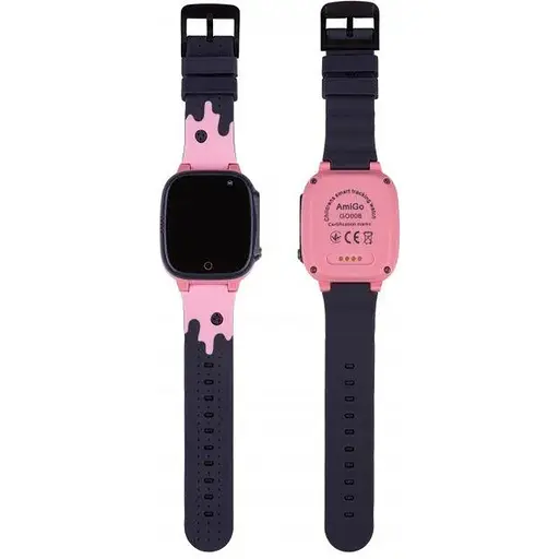 Smart Watch AmiGo GO008 MILKY GPS Wi-Fi Pink UA UCRF - фото 4