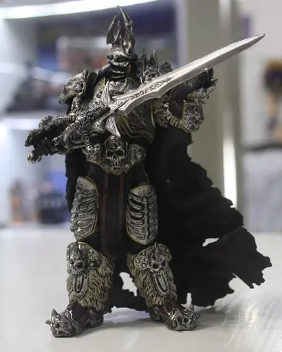 Фигурка коллекционная WOW Wrath of the Lich King Варкрафт Гнев Короля-лича Артас 17 см WOW 21.85 - фото 5