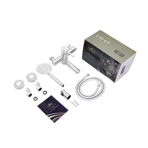 Смеситель для ванны Kroner KRM Edelstahl Klassisch - ESG060 (CV022998) - фото 7