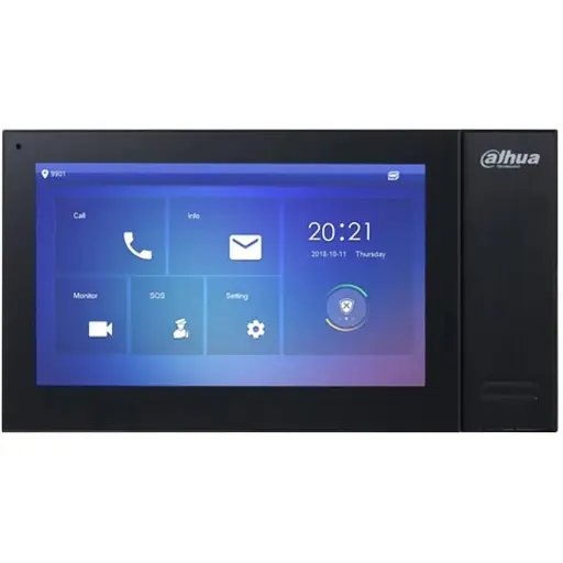 7" IP видеодомофон с памятью Dahua DHI-VTH2421FB-P