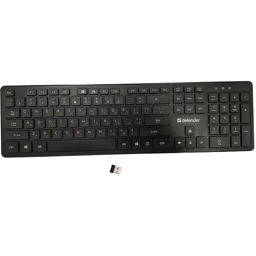 Клавіатура Defender Comfort MT Wireless UA Black (450950) - фото 2