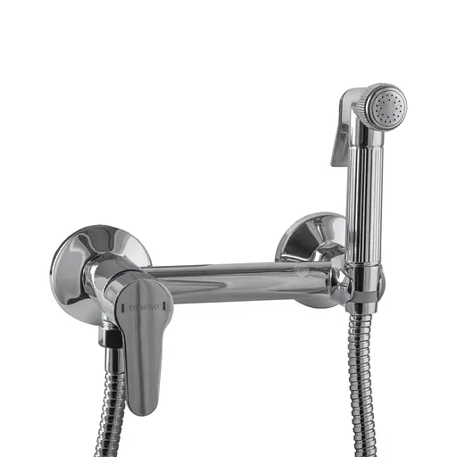 Смеситель для гигиенического душа наружного монтажа 150 мм Domino Prestige DPS-6-106MIX, Хром - фото 4