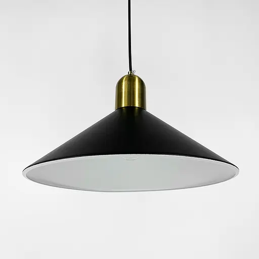 Підвіс Forli із чорним металевим плафоном 35х20 см Line.F MJ 174-350 BK - фото 3