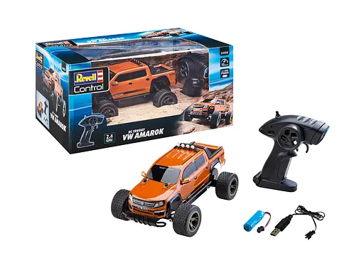 Машинка Revell Control RC Truggy VW Amarok на управлінні оранжевий 24456
