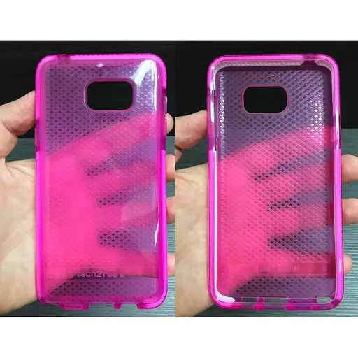 Противоударный чехол Tech21 Evo Check для Samsung Galaxy Note 5 Розовый - фото 2