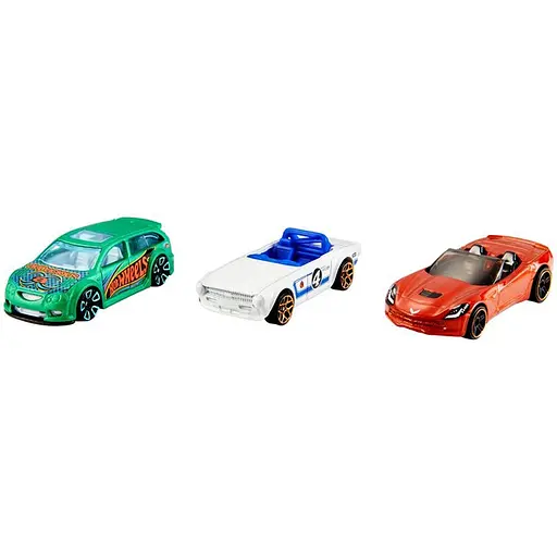 Уцінка. Набір базових машинок Hot Wheels 3 шт. в асортименті (K5904) - фото 4
