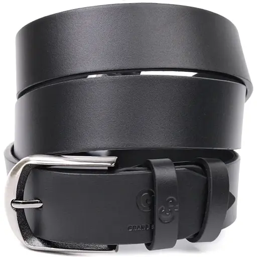 Ремінь шкіряний Grande Pelle чоловічий 3,4х120 см acs0026893 - фото 1