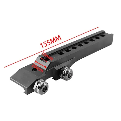 Адаптер крепления на планку Пикотини для монокуляров ночного видения Henbaker CY789 NV710 CY800 CY810 (100959) - фото 2