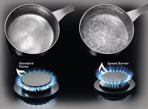 Варильна поверхня газова на склі Electrolux 60 см чавун чорний - фото 8