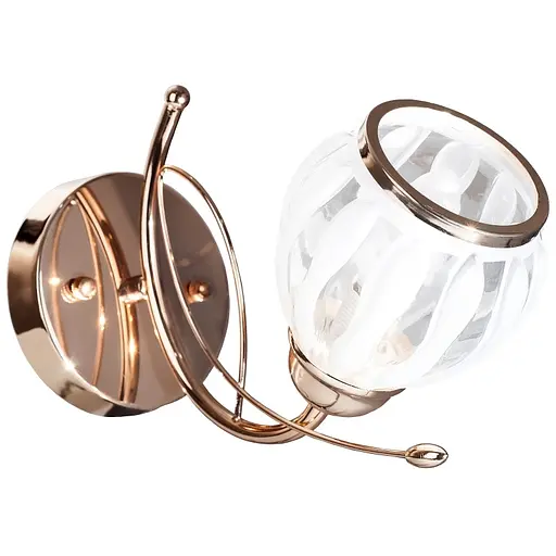 Бра Brille LK-241W/1 настінне накладне класичне E14 FG - фото 2