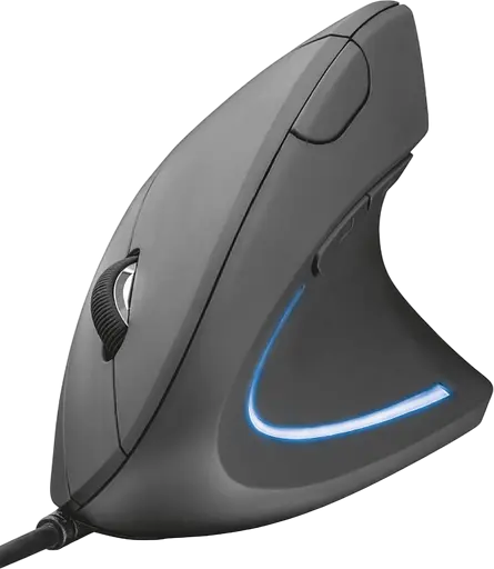 Миша Trust Verto Ergonomic Black (22885)
