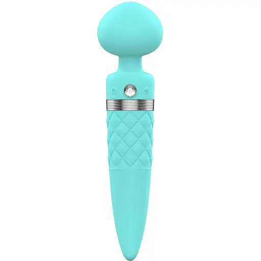 Вібромасажер 2в1 Pillow Talk - Sultry Teal - фото 11