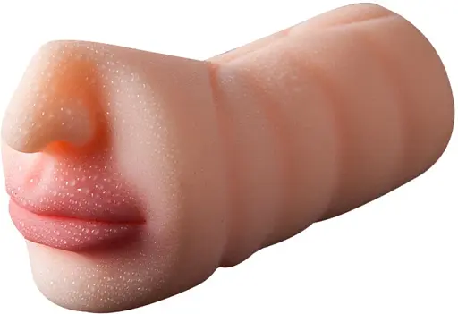 Мастурбатор I'MCUM Realistic Oral Fantasy Реалістичний рот Бежевий (IM-KMQ202) - фото 3