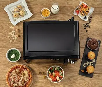 Мікрохвільова піч Gorenje 20л 700Вт гриль дисплей чорний - фото 2