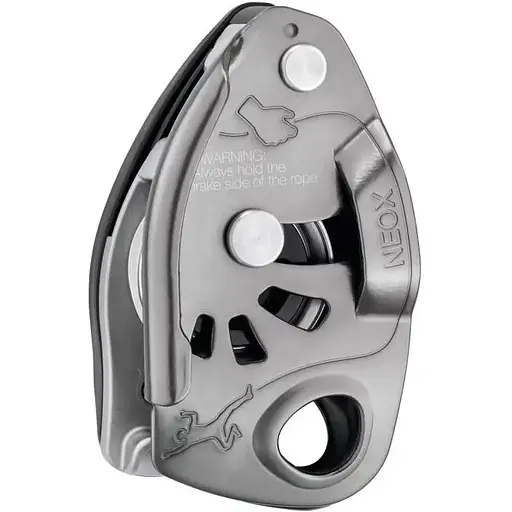 Спусковий пристрій Petzl Neox 24 Light Grey (1052-D016AA00)