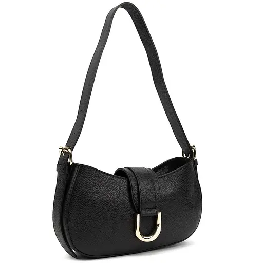 Кроссбоди кожаное полукруглое Firenze Italy F-IT-98100A