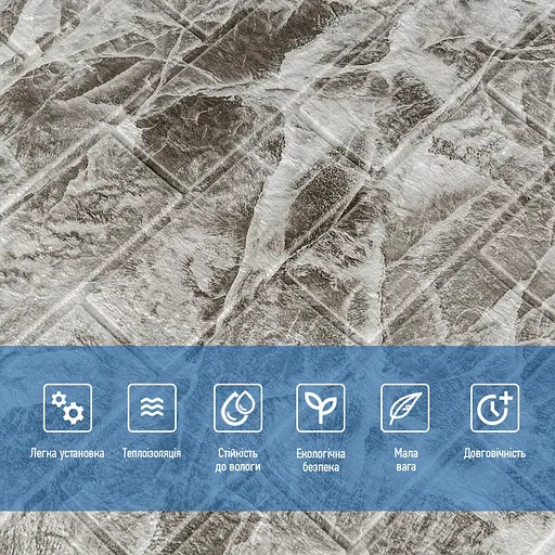 Декоративная 3D панель самоклеющаяся 700х770х5мм Черный мрамор (кирпич) (061-5) SW-00000036 - фото 4