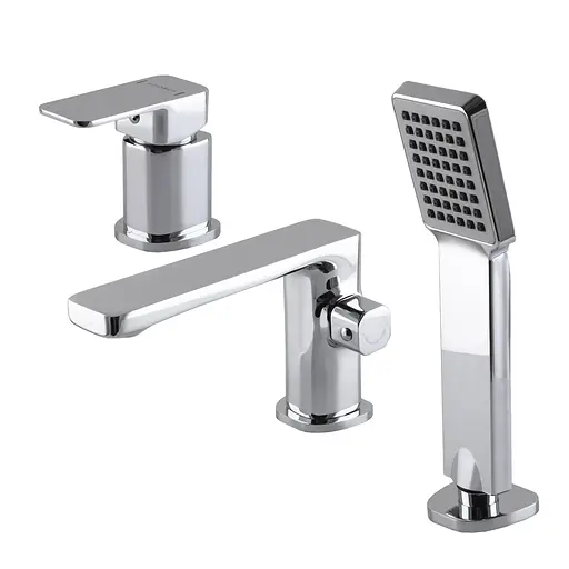 Смеситель для ванны Globus Lux Milano GLM-109 Хром - фото 2