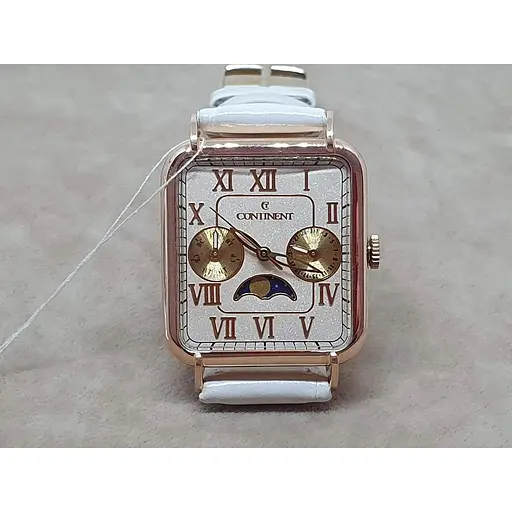 Золотые часы Golden Time кварцевые. Ч200 Бел - фото 2