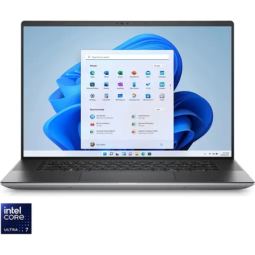 Ноутбук Dell Precision Workstation 5690 Ultra 7 165H la 50GHz,16'',IPS,16GB LPDDR5X,1TB,RTX 1000 6GB