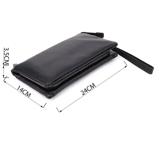 Мужской клатч из натуральной кожи Vintage 24х14х3,5 см sum0027501 - фото 3