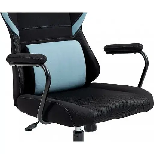 Геймерське крісло GT Racer (X-2322 Fabric Black/Blue) - фото 4