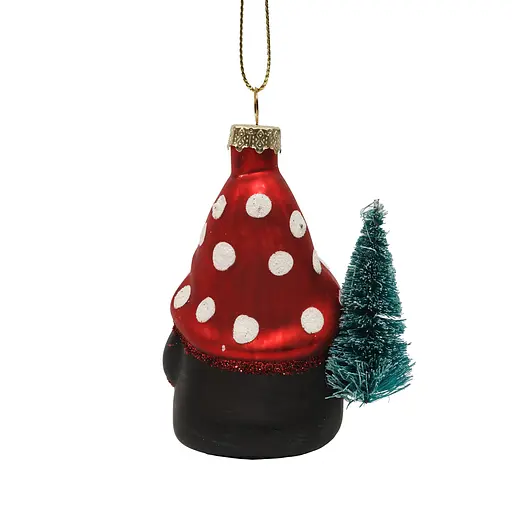 Елочное украшение "Гном с елкой" 5*4*8,8 см, YQ1406844 - фото 2