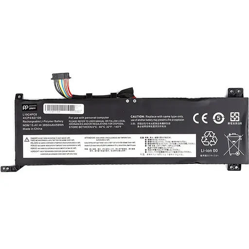 Акумулятор PowerPlant для ноутбуків LENOVO Legion R7000 2020 Series (L19C4PC0) 15.4V 3850mAh