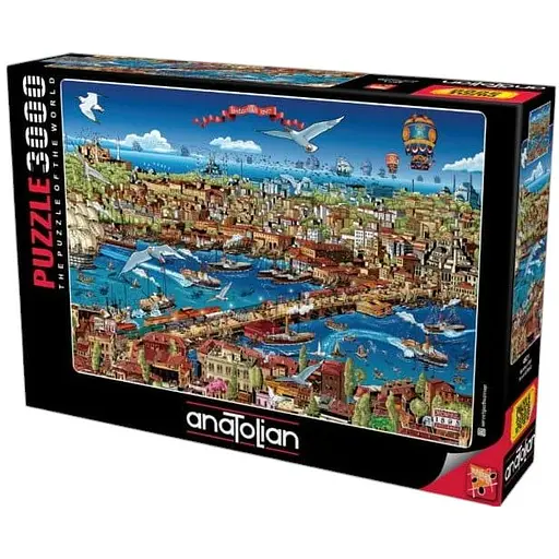 Пазл Anatolian Стамбул Туреччина 1895 р 3000 ел. (4921)