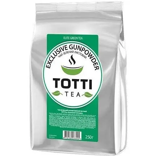Чай зелений Totti Tea Ексклюзив Ганпаудер 250 г - фото 1
