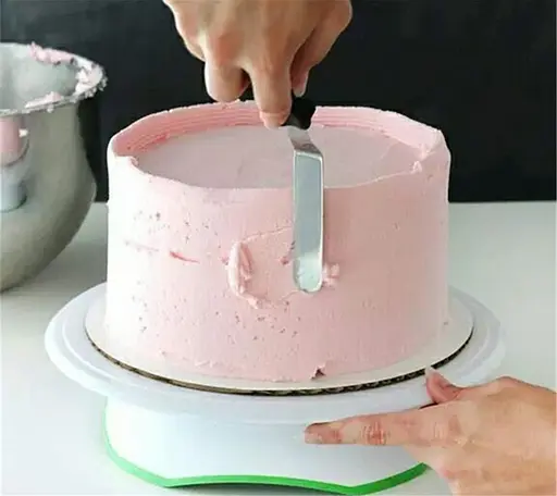 Шпатель кондитерський вигнутий скребок лопатка кондитерська з нержавіючої сталі 36.5 см, A-plus 85677 - фото 2