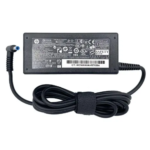 Блок питания HP ( 19,5V 3,33A 65W) 4.5x3.0мм Pin Blue original "Б/У" - фото 1