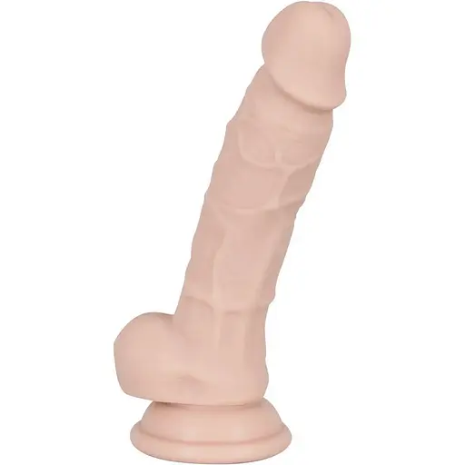 Фалоімітатор You2Toys Silicone Dildo Size M 18 см тілесний