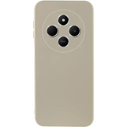 Чохол Getman TPU Liquid Silk Full Camera для Xiaomi Redmi 14C/Poco C75 Пісочний/Sand