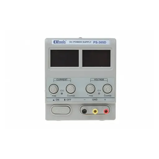 Лабораторный блок питания Extools PS-305D, 30В, 5А - фото 2
