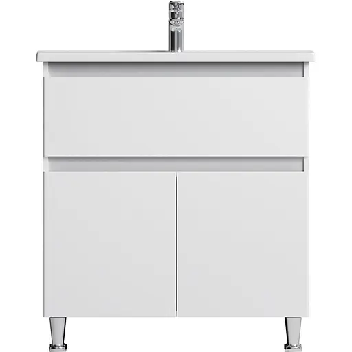 Тумба підлогова AM.PM X - Joy 80 см з умивальником M85-FSX8053-WC0803WG38 - фото 1