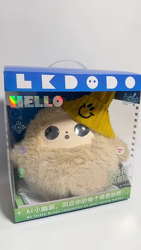 Интерактивная игрушка с искусственным интеллектом, голосом и LED глазами - фото 3