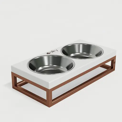 Hollky Base XS — миски на підставці для маленьких собак та котів (2 × 0,25 л) - фото 6