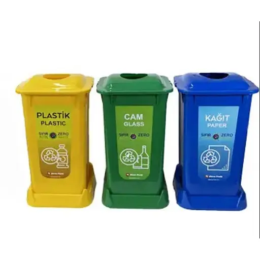 Контейнеры для сортировки мусора Afacan 70 л 1568729630 - фото 1