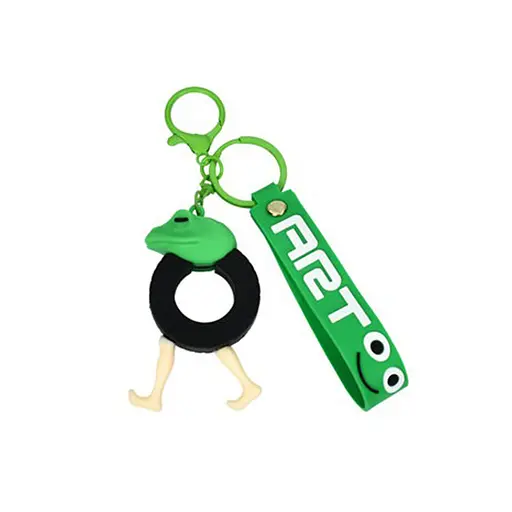 Брелок дитячий Італійський мем Bambi MX-1X (Green-black) - фото 1