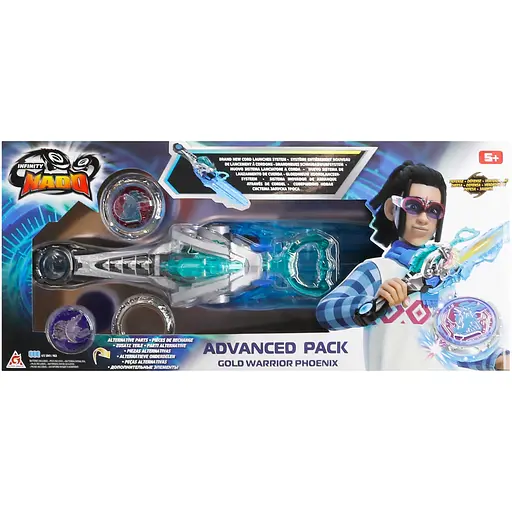 Infinity Nado Волчок VI серия Advanced Pack Gold Warrior Phoenix Золотой Воин Феникс