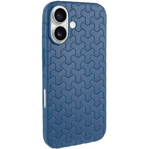 Чохол Epik TPU Weaving для Apple iPhone 16, 6.1 Blue