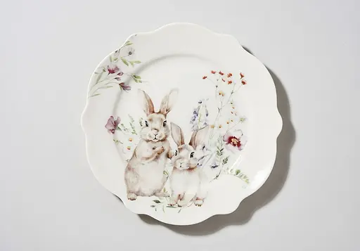 Тарілка порцелянова десертна BonaDi Spring Story 19.5 см (K212) - фото 2