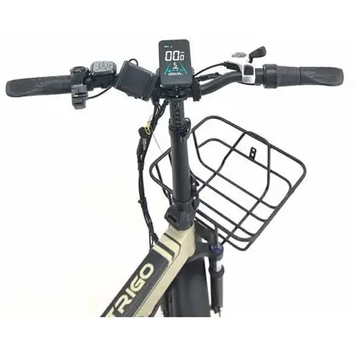 Электровелосипед Trigo фетбайк 20 дюймов 1200W 48V 24Ah бежевый - фото 9