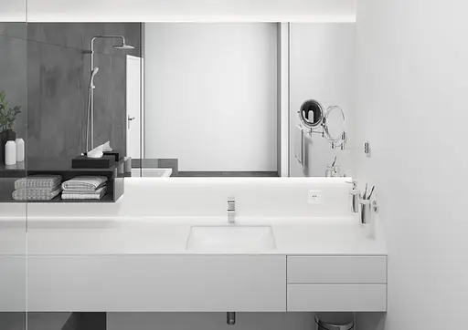 Смеситель для умывальника Hansgrohe Vernis Shape 100 без донного клапана хром 71569000 Хром - фото 3