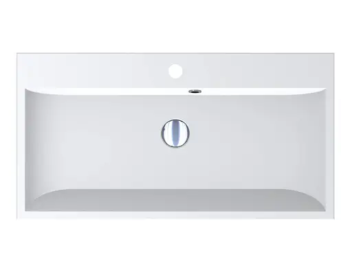 Умивальник Miraggio Varna 800 mirasoft 0001027, Білий матовий - фото 3